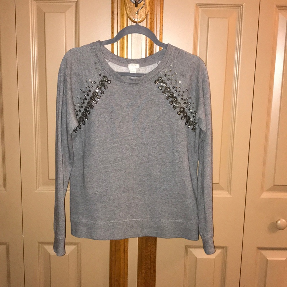 J crew dressy sweatshirt